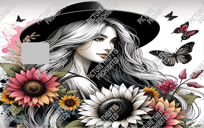 Bank  Card Sticker-BC-1855